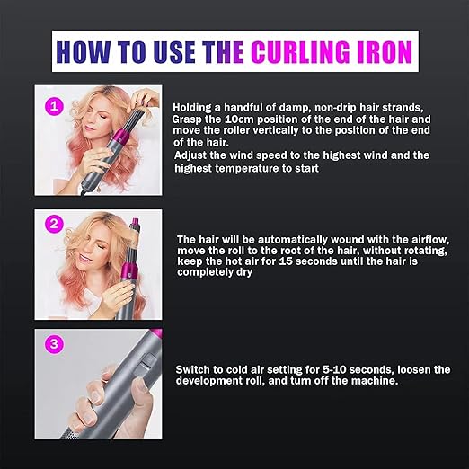 Multifunctional Hair Dryer Styling Tool