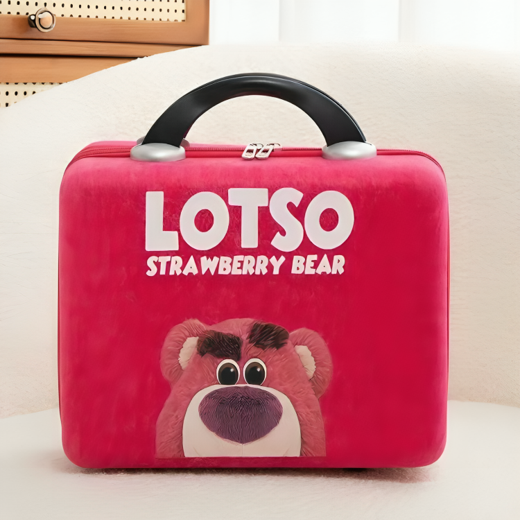 Luxe Eco-Chic Travel Cosmetic Organizer