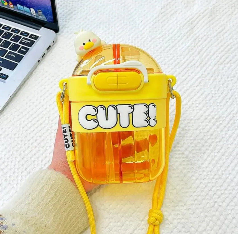 CUTE Double Sipper Bottle 700 ml
