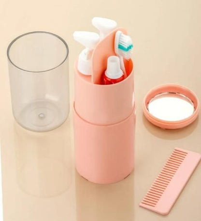 6-in-1 Travel Kit – Compact, Leak-Proof Organizer