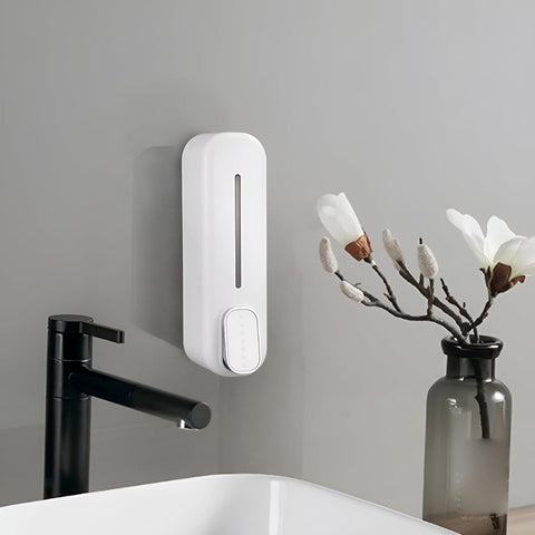 Press Wall-Mounted Dispenser Soap [Manual]