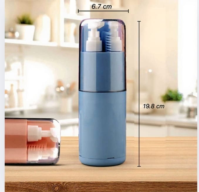6-in-1 Travel Kit – Compact, Leak-Proof Organizer