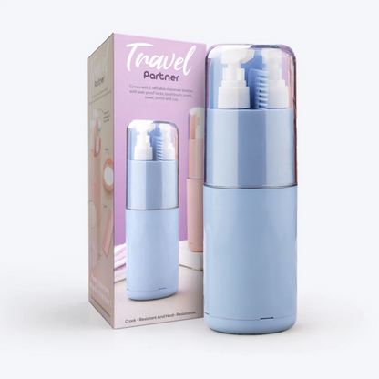 6-in-1 Travel Kit – Compact, Leak-Proof Organizer