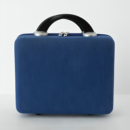 Luxe Eco-Chic Travel Cosmetic Organizer