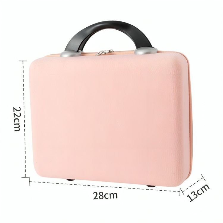 Luxe Eco-Chic Travel Cosmetic Organizer