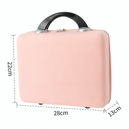 Luxe Eco-Chic Travel Cosmetic Organizer