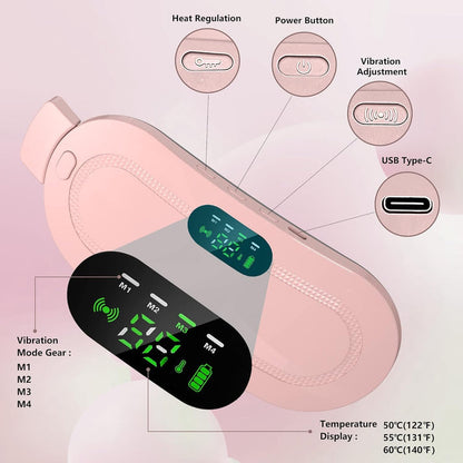 Wearable Heating Pad for Period Cramps – Instant, Drug-Free Relief!