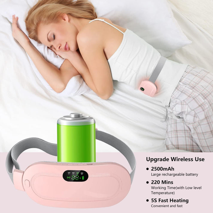 Wearable Heating Pad for Period Cramps – Instant, Drug-Free Relief!